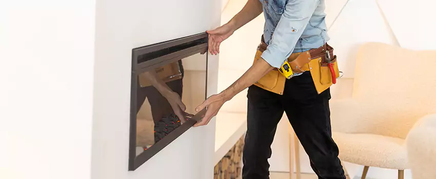 Metal Fireplace Installation in Petersburg, Virginia