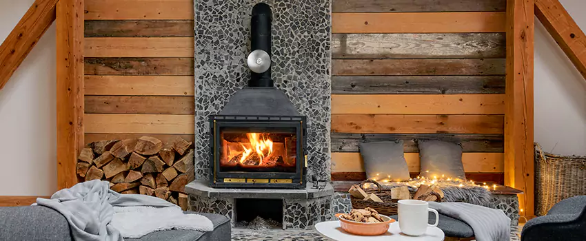 Thelin Hearth Products Direct Vent Gas Stove Fireplace Inspection in Petersburg, Virginia